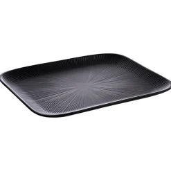 Plateau GN1/2 mélamine noir 32,5x26,5x2,5 cm Nero - APS Discount