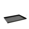 Plateau kraft noir 37,2x27,2 cm Oxstal (20 pièces) - PRO.MUNDI Outlet
