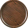 PLATEX Plateau limonadier polyester marron Ø 45 cm New