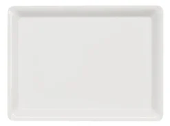 PLATEX Plateau mélamine blanc 27x20 cm Plateau S Best