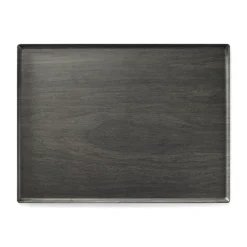 Plateau mélamine marron 60x40 cm Matt - PLATEX Clearance