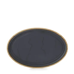 Plateau ovale bambou 36,5x25 cm Basalt - REVOL New