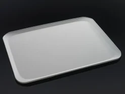 Plateau polyester blanc 46x36 cm Poly Str Profil Mat - PLATEX Clearance