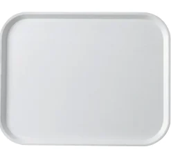 PLATEX Plateau polyester blanc 46x36 cm Poly Str