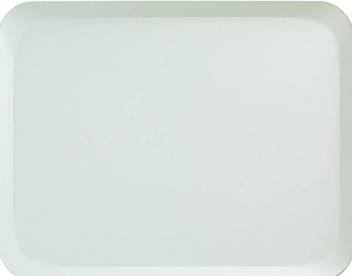 PLATEX Plateau polyester blanc 40x30 cm Poly Str Clearance