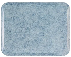 Plateau polyester bleu 46x36 cm Poly Str - PLATEX Best