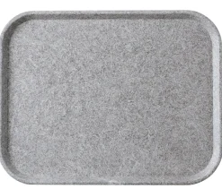 PLATEX Plateau polyester gris 46x36 cm Poly Str Online