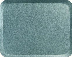 Plateau polyester gris 40x30 cm Poly Str - PLATEX Online