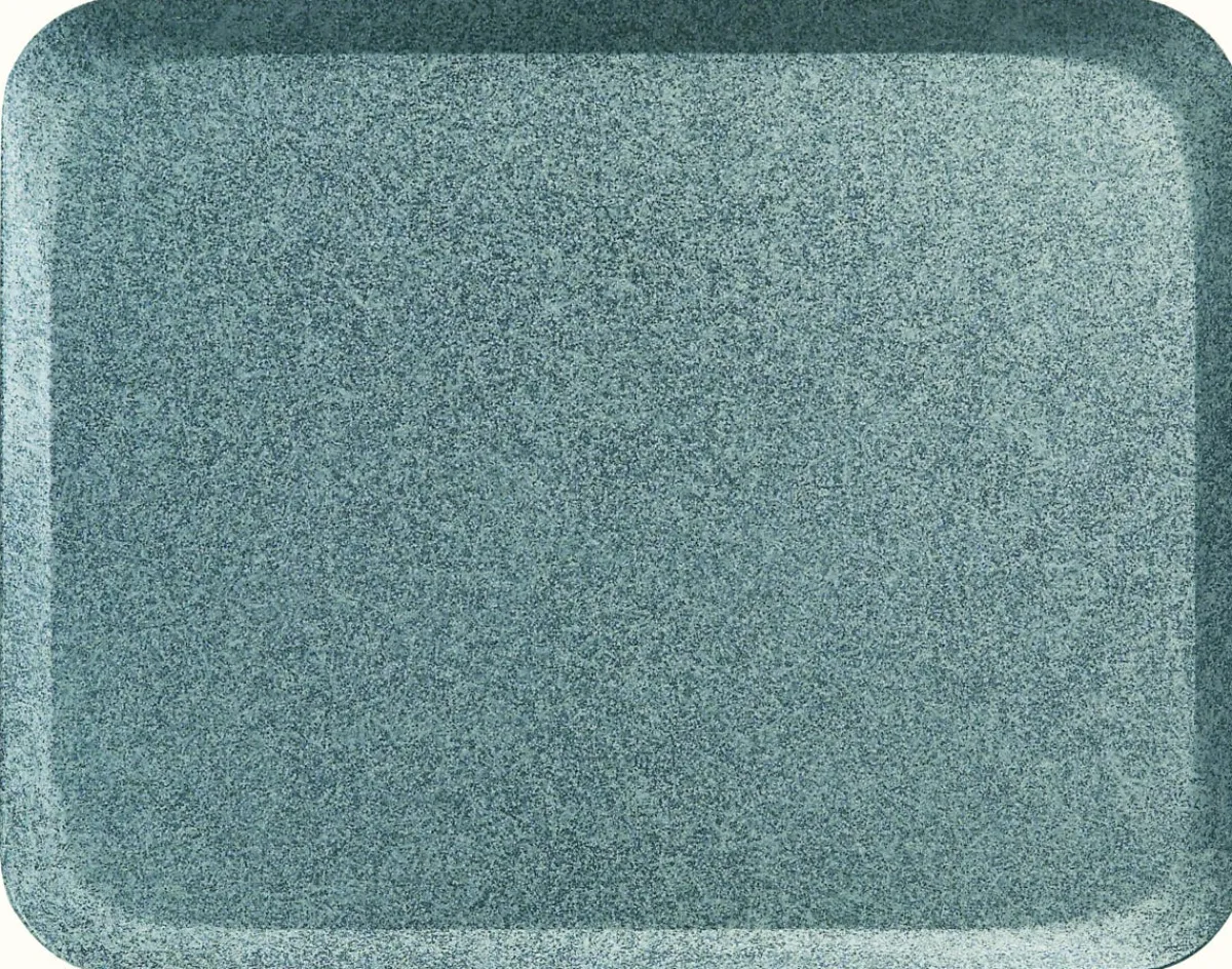 Plateau polyester gris 40x30 cm Poly Str - PLATEX Online