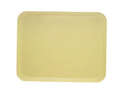 PLATEX Plateau polyester jaune 46x36 cm Poly Str Profil Mat Sale