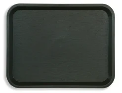 PLATEX Plateau polyester marron 35x27 cm Fast Food