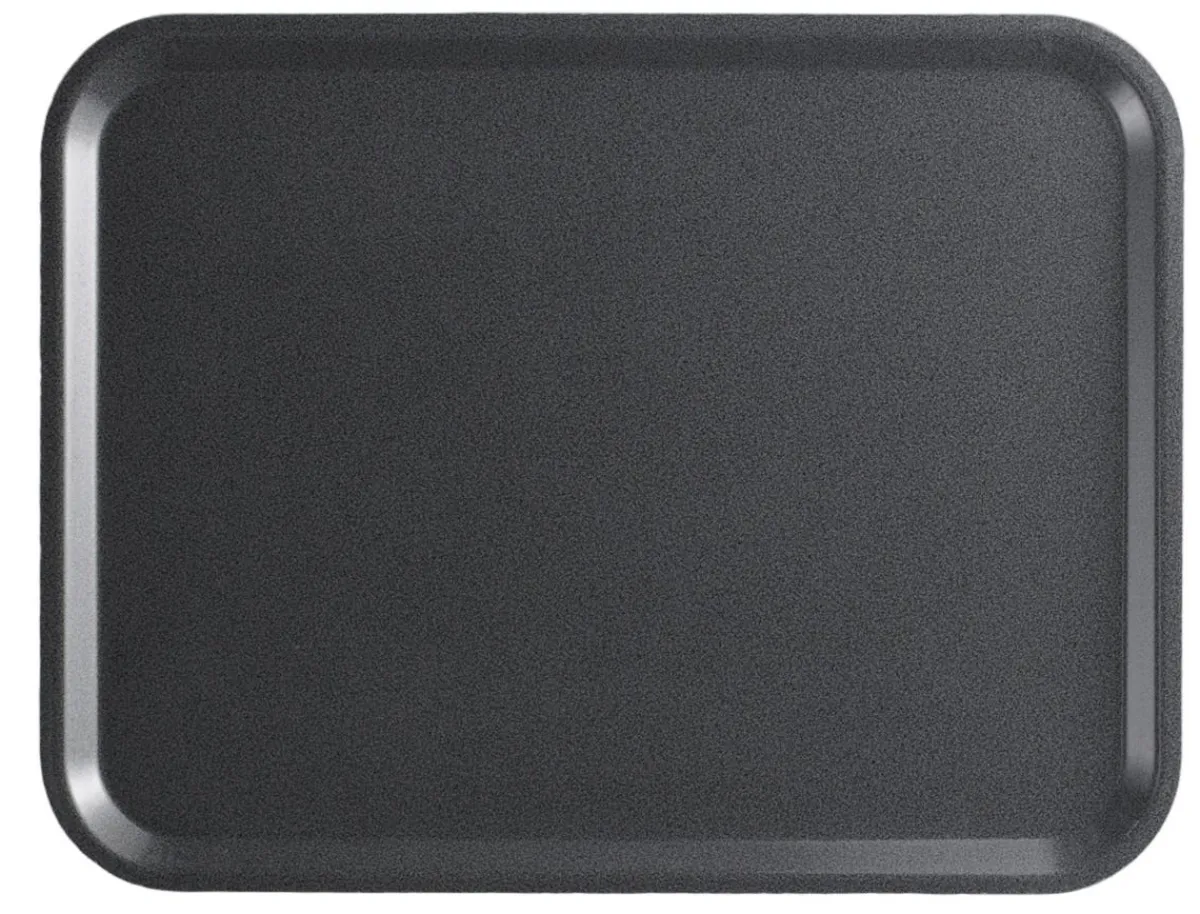 Plateau polyester noir 46x36 cm Versatray - CAMBRO Outlet