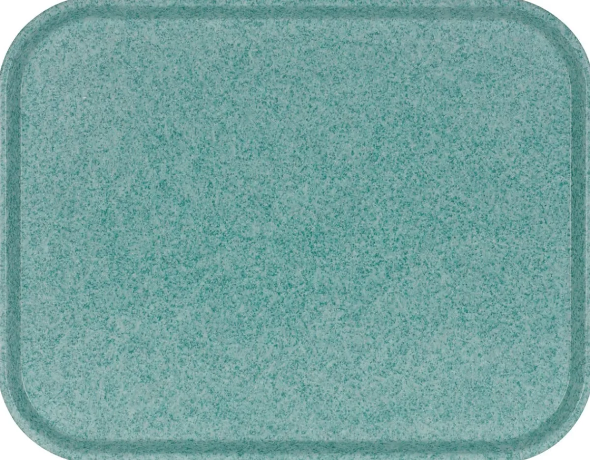 Plateau polyester vert 46x36 cm Poly Str - PLATEX Clearance