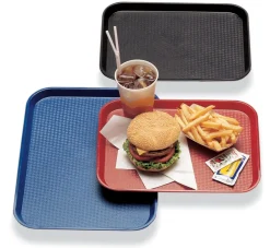 Plateau polypropylène (pp) bleu 46x36 cm Fast Food - CAMBRO Online