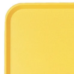 CAMBRO Plateau polypropylène (pp) jaune 34,5x26,5 cm Fast Food Hot