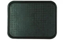 Plateau polypropylène (pp) noir 58x41 cm Acer Pp - PLATEX