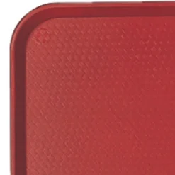CAMBRO Plateau polypropylène (pp) rouge 46x36 cm Fast Food Discount