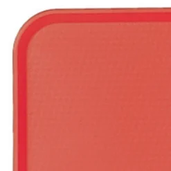 CAMBRO Plateau polypropylène (pp) rouge 46x36 cm Fast Food Hot