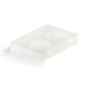 MEALPLAK Plateau pour sel et poivre rectangulaire blanc résine Nacryl® 12,5 cm Outlet