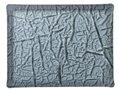Plateau rectangulaire noir acrylique 37 cm Acrylic3 - PLATEX Hot