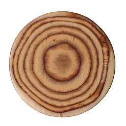 DE LA ROCA Plateau rond bouleau Ø 26 cm Hot