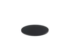 MEALPLAK Plateau rond gris résine Nacryl® Ø 24,5 cm Best