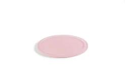 Plateau rond pour cloche résine Nacryl® rose Ø 23 cm 1 cm - MEALPLAK Clearance