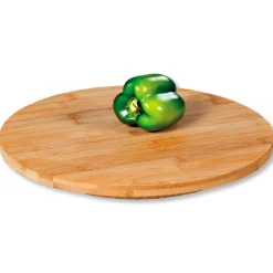Aucune Plateau rotatif bambou Ø 35 cm Discount