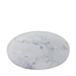 Plateau résine Nacryl® marbre blanc Ø 21 cm 1 cm Mealplak - REVOL Sale