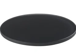 REVOL Plateau résine Nacryl® noir Ø 17 cm 1 cm Mealplak Discount