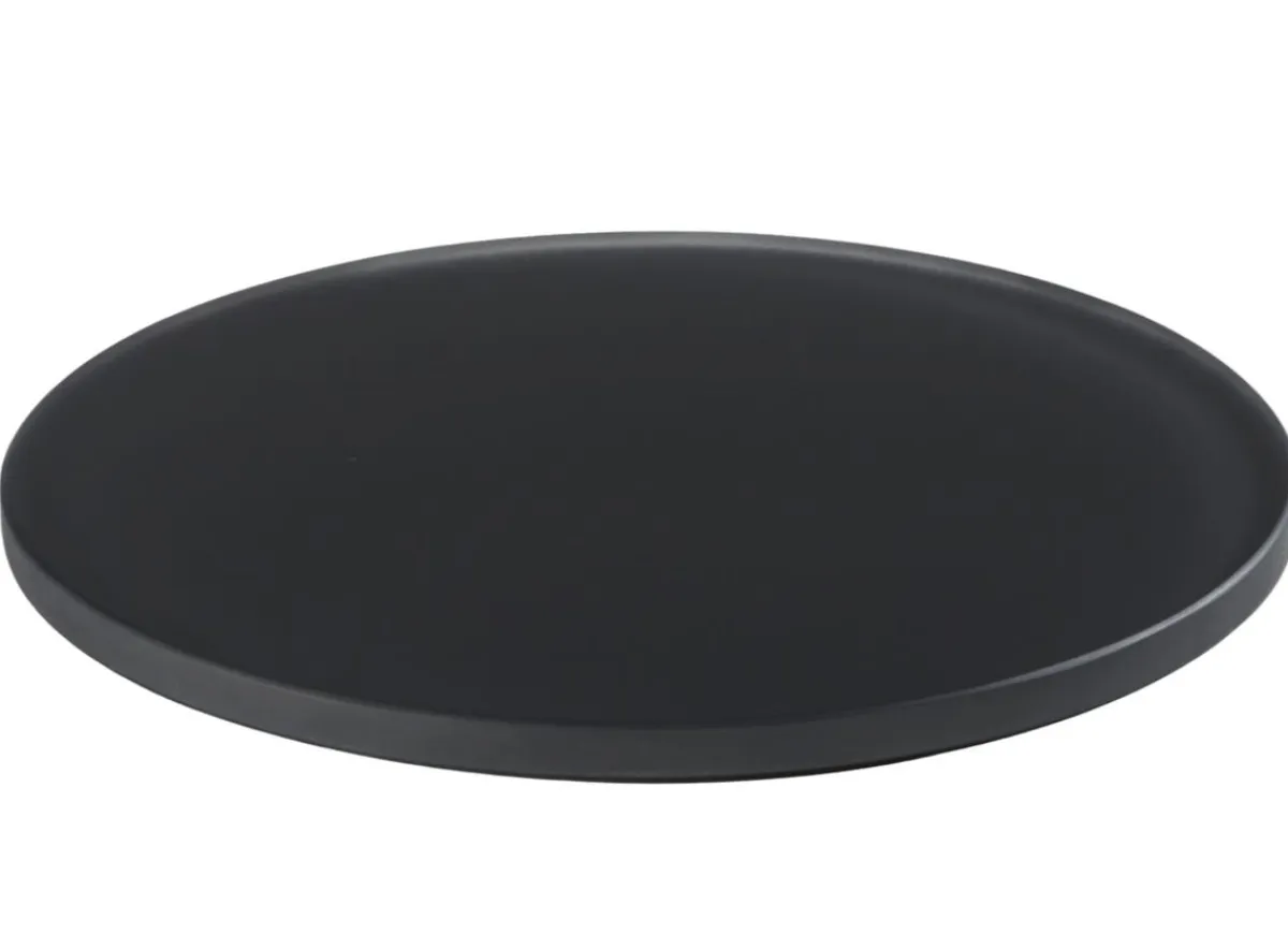 REVOL Plateau résine Nacryl® noir Ø 17 cm 1 cm Mealplak Discount