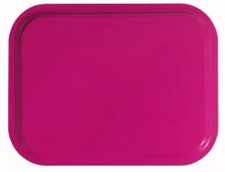 PLATEX Plateau stratifié bois fuschia 40x30 cm