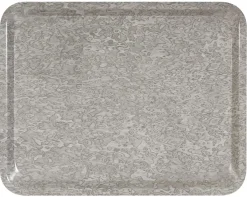 PLATEX Plateau stratifié bois gris 37x28 cm Outlet