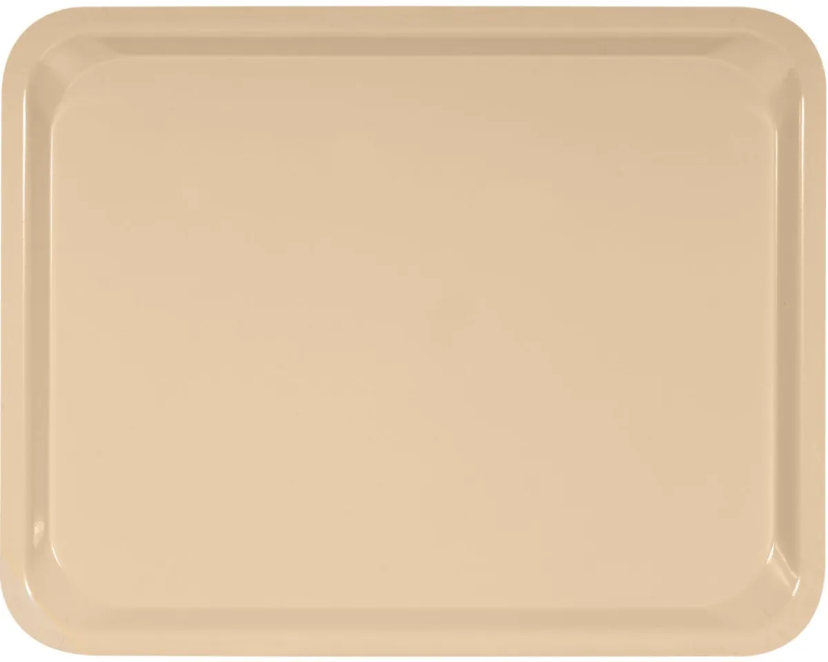 Plateau stratifié bois jaune 46x36 cm - PLATEX Best