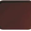 Plateau stratifié bois marron 46x36 cm - PLATEX Outlet