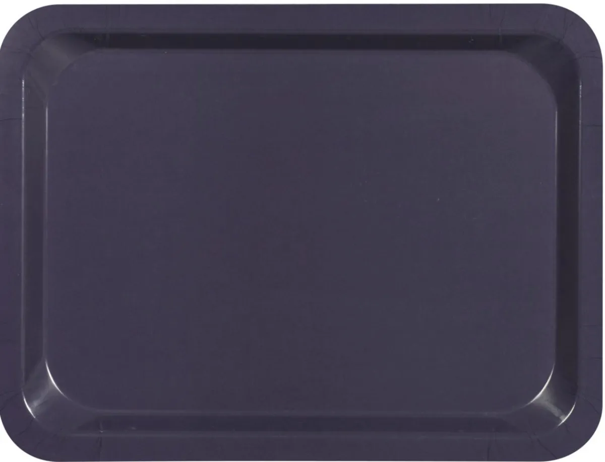 PLATEX Plateau stratifié bois violet 40x30 cm