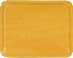 PLATEX Plateau stratifié bois 46x36 cm Outlet