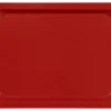PLATEX Plateau stratifié GN1/1 bois compresse rouge 53x32,5 cm Stratifie Hot
