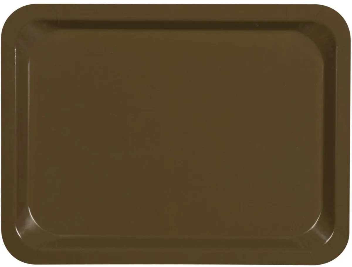 Plateau stratifié GN1/1 bois compresse marron 53x32,5 cm Stratifie - PLATEX Sale