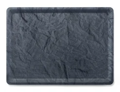 Plateau stratifié GN1/2 bois gris 32,5x26,5 cm - PLATEX Online