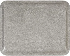 Plateau stratifié GN1/2 bois gris 32,5x26,5 cm - PLATEX Discount