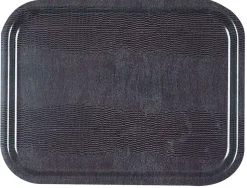 Plateau stratifié GN1/2 bois marron 32,5x26,5 cm - PLATEX Sale