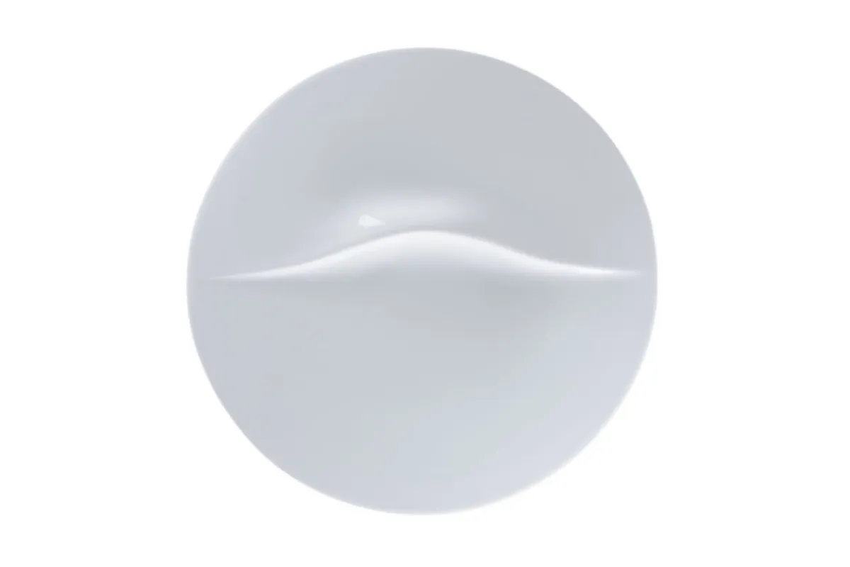 RAK Plat 2 empreintes blanc porcelaine bone china 30 cm Feelings Discount
