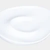 Plat 2 empreintes blanc porcelaine bone china 25 cm Feelings - RAK New