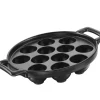 REVOL Plat à escargots ovale noir porcelaine culinaire 17,5x16 cm Belle Cuisine Sale