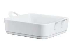 Plat à four carré blanc porcelaine culinaire 27x27 cm Toulouse - PILLIVUYT Online