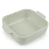 Plat à four carré vert sauge porcelaine 18 cm Céramique - PEUGEOT SAVEURS Discount
