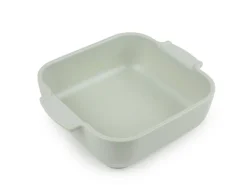 PEUGEOT SAVEURS Plat à four carré vert sauge porcelaine 21 cm Céramique Best