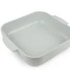 PEUGEOT SAVEURS Plat à four carré vert sauge porcelaine 36 cm Céramique Hot