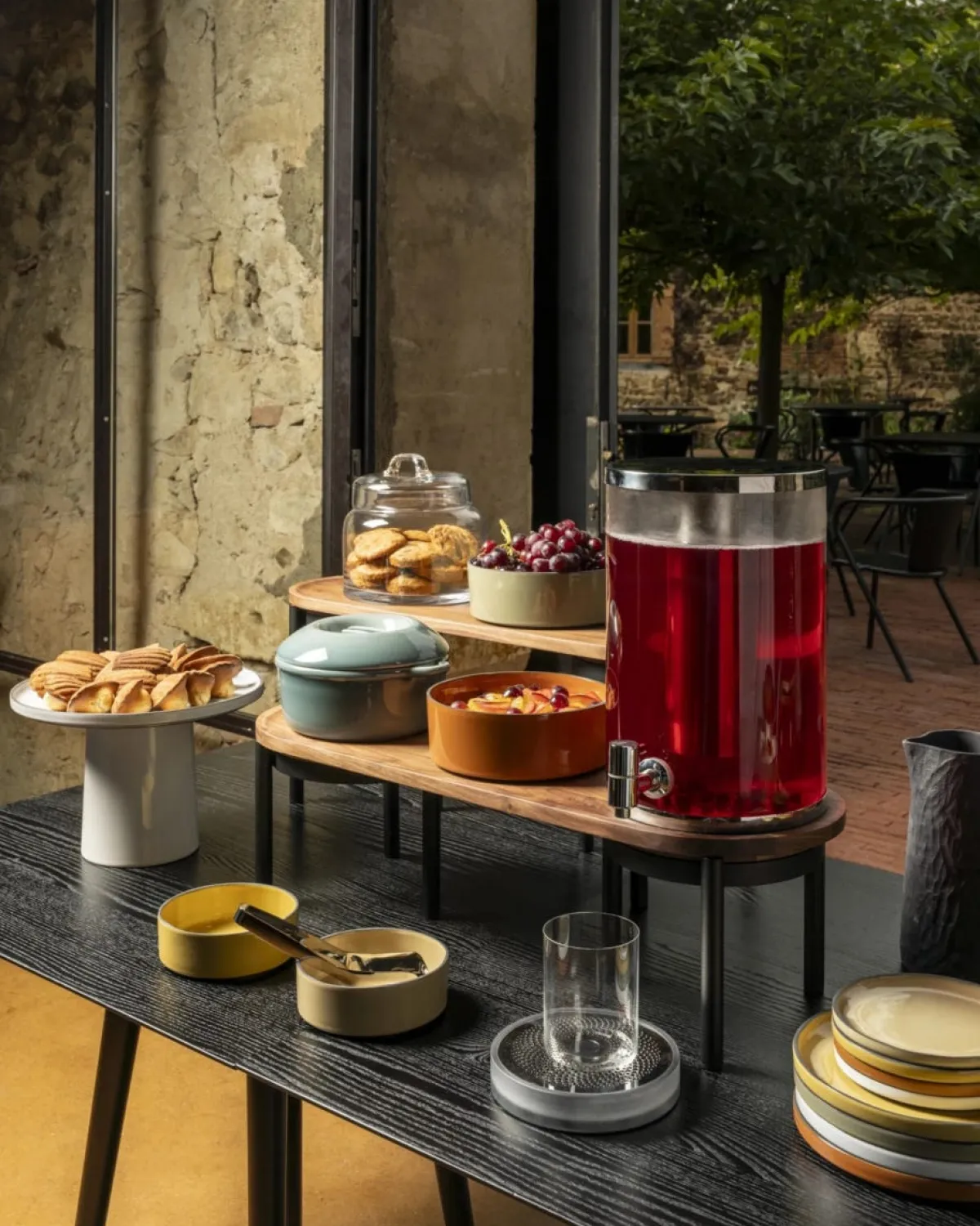 REVOL Plat à four céramique cannelle Ø 26 cm 5,3 cm 1,8 L Caractère New